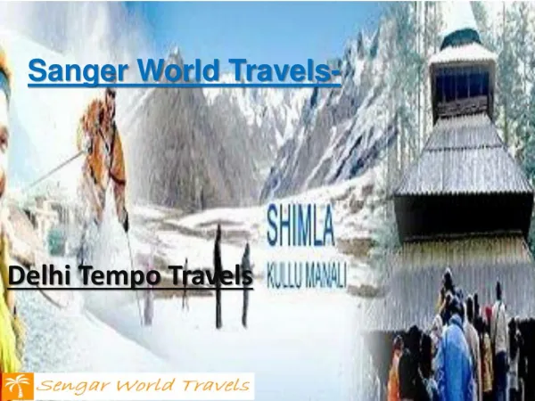 Luxury Tempo Traveller Hire in Delhi NCR