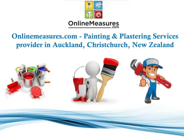 Best Painting and Plastering Services New Zealand