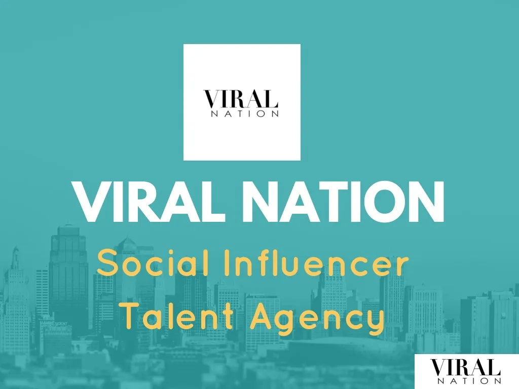 viral nation social influencer talent agency