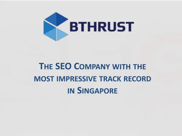 Looking for Affordable SEO Company? BThrust is Here!