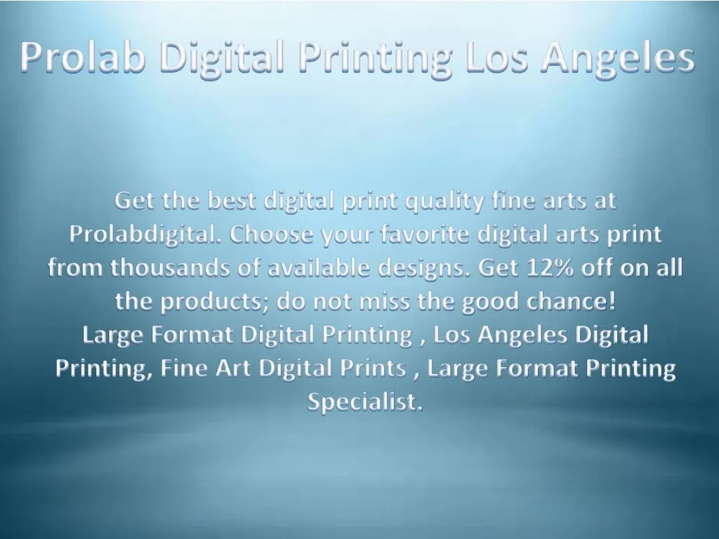 prolab digital printing los angeles