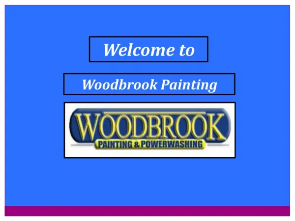 Home Painters & Residential Painting Contractors in Michigan | Woodbrook Painting