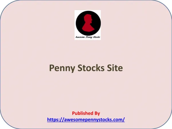 Penny Stocks Site