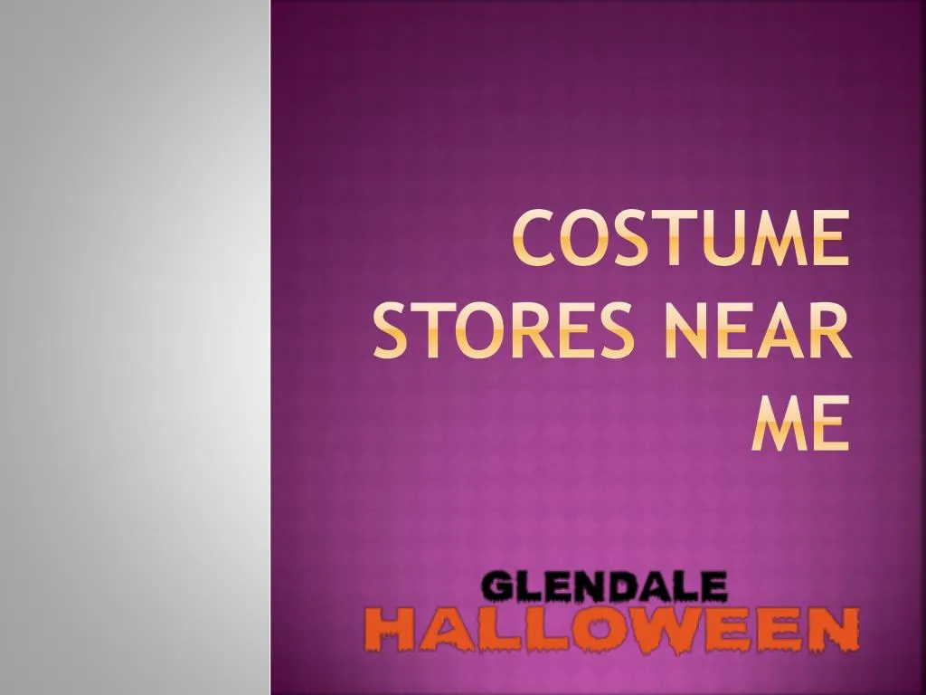 costume stores n ear me