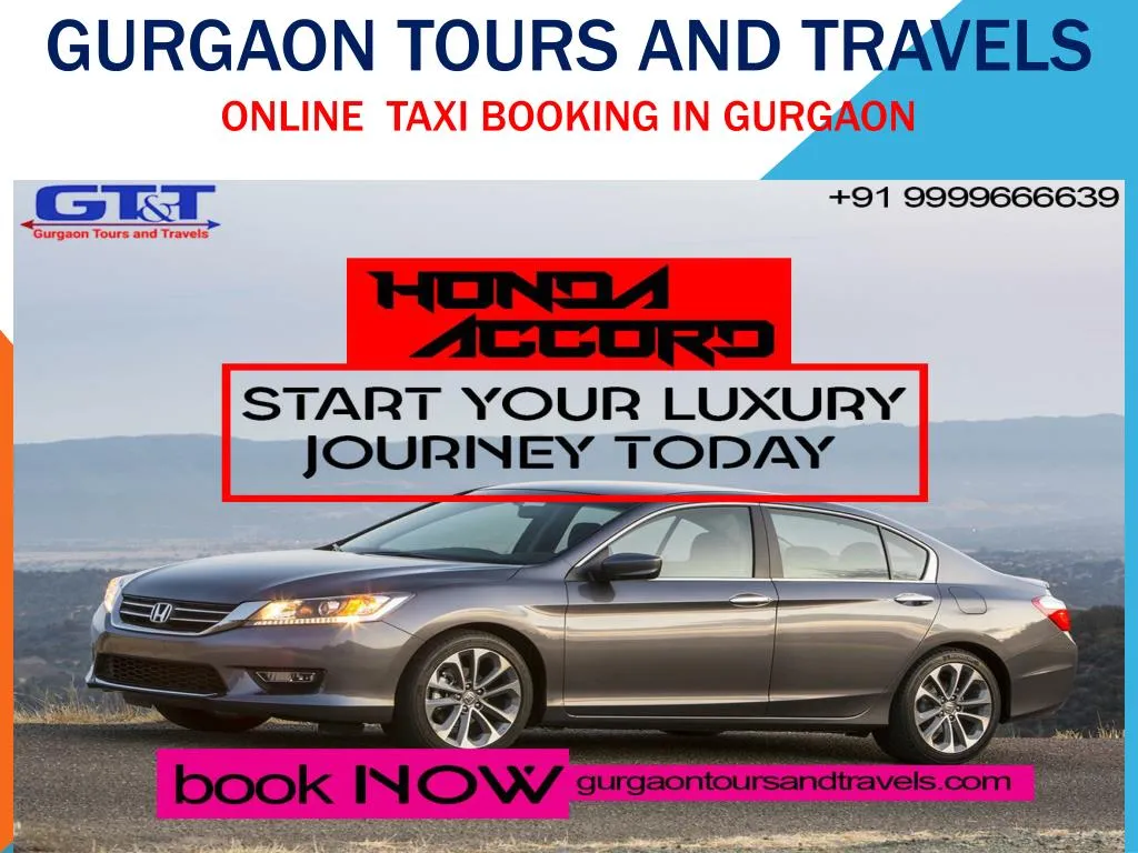 gurgaon tours and travels online taxi booking in gurgaon
