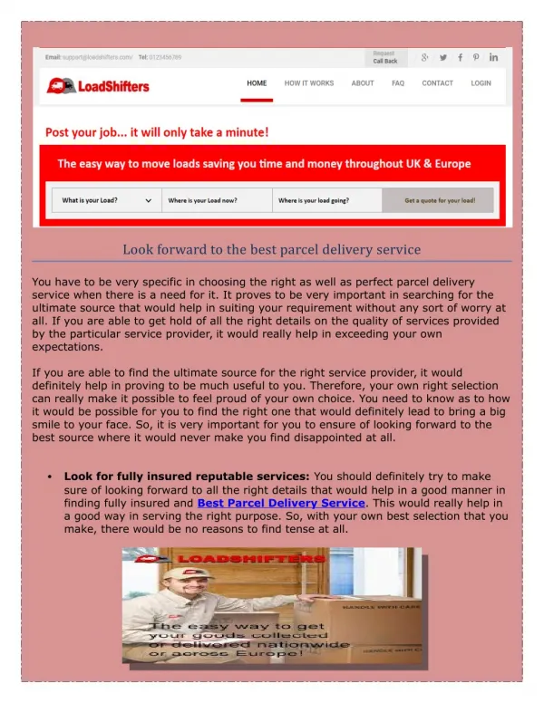 Find Best ebay parcel collection prices near me