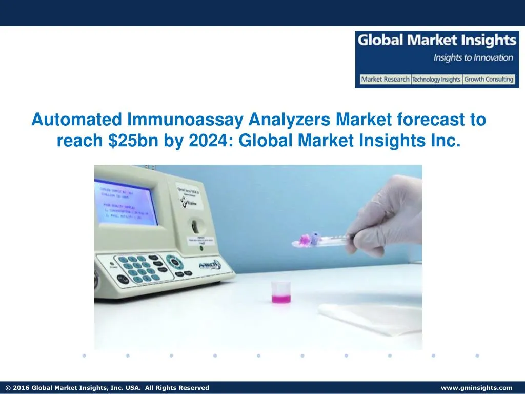 automated immunoassay analyzers market forecast