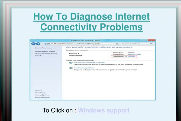 How To Diagnose Internet Connectivity Problems