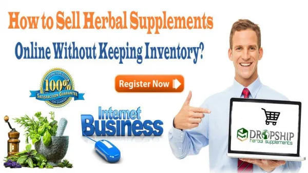 How to Sell Herbal Supplements Online Without Keeping Inventory?
