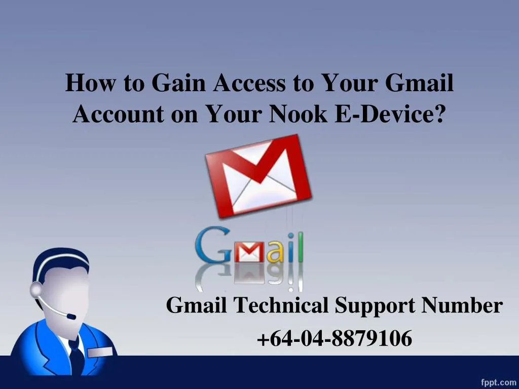 how to gain access to your gmail account on your nook e device