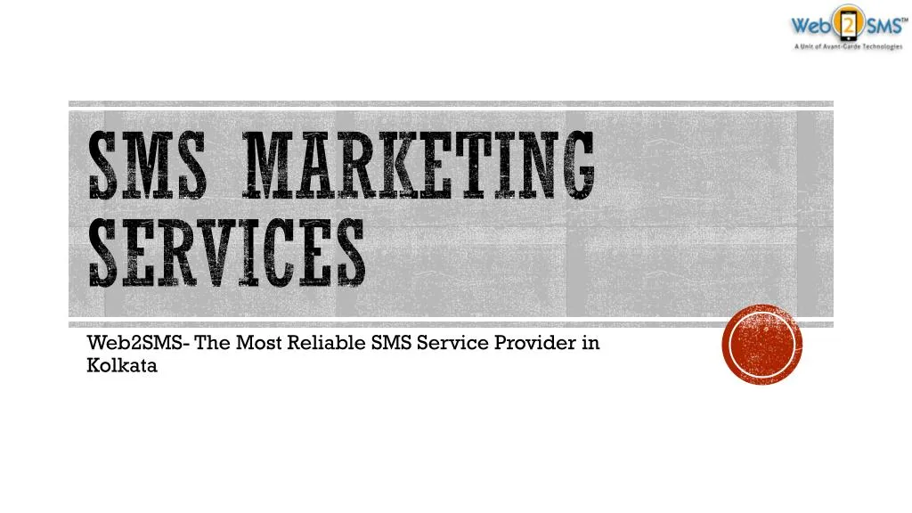 sms marketing services