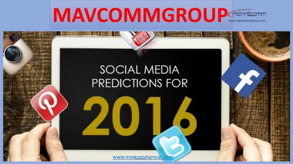 Social Media Predictions For Coming Future