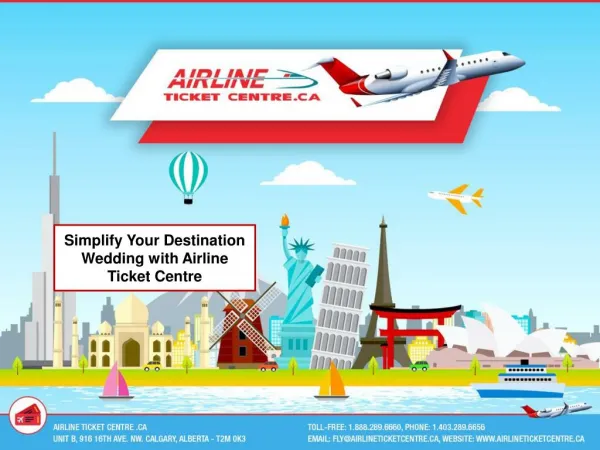Simplify Your Destination Wedding with Airline Ticket Centre