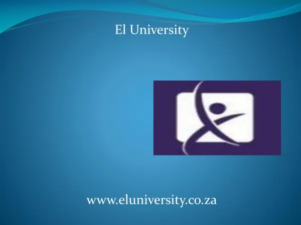 El University - East London University Courses