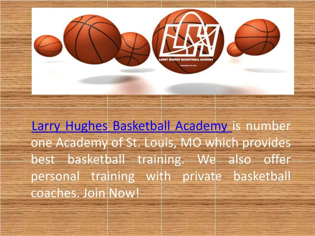larry hughes basketball academy is number