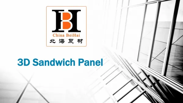 3D Sandwich Panel