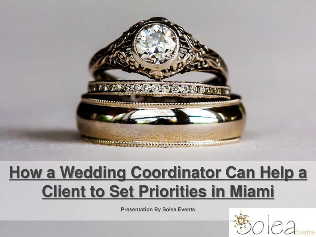 how a wedding coordinator can help a client