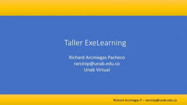Taller exe-learning