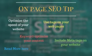 Seo Tips for your Website - slide 1
