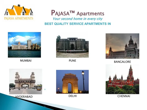 Service apartments in Delhi - Pajasa Apartments