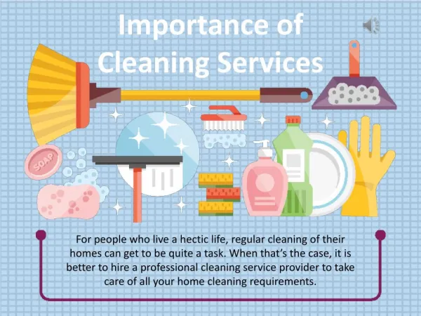 Importance of Cleaning Services - Todays Maid Service