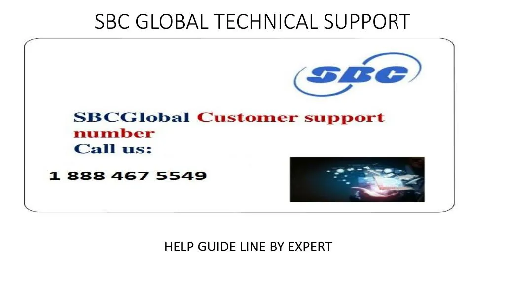 sbc global technical support