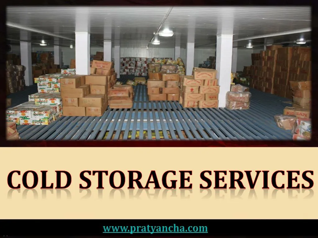 cold storage services