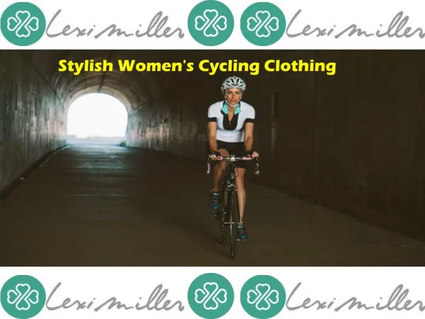 Quality Women's Cycling Apparel