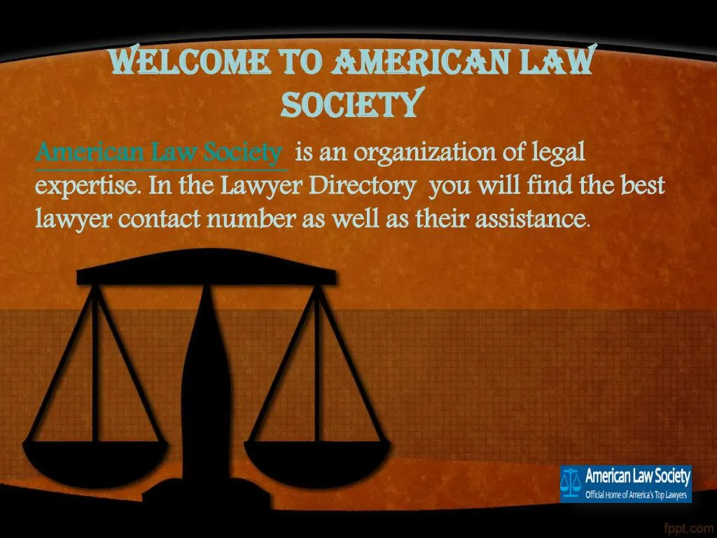 welcome to american law society