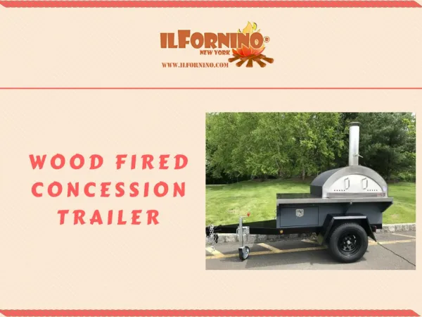 ilFornino Wood Fired Concession Trailer