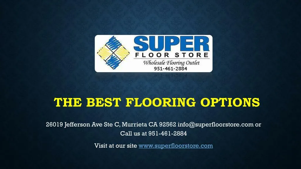 the best flooring options