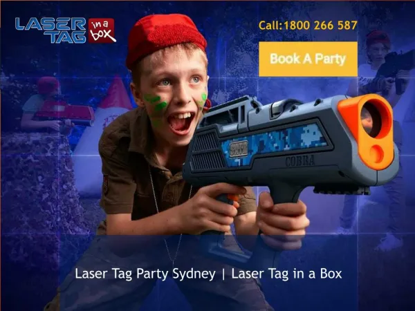 Laser Tag Party Sydney | Laser Tag in a Box