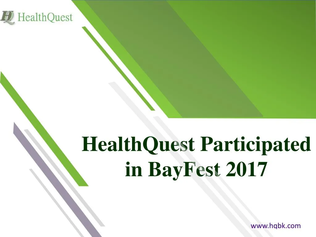 healthquest participated in bayfest 2017