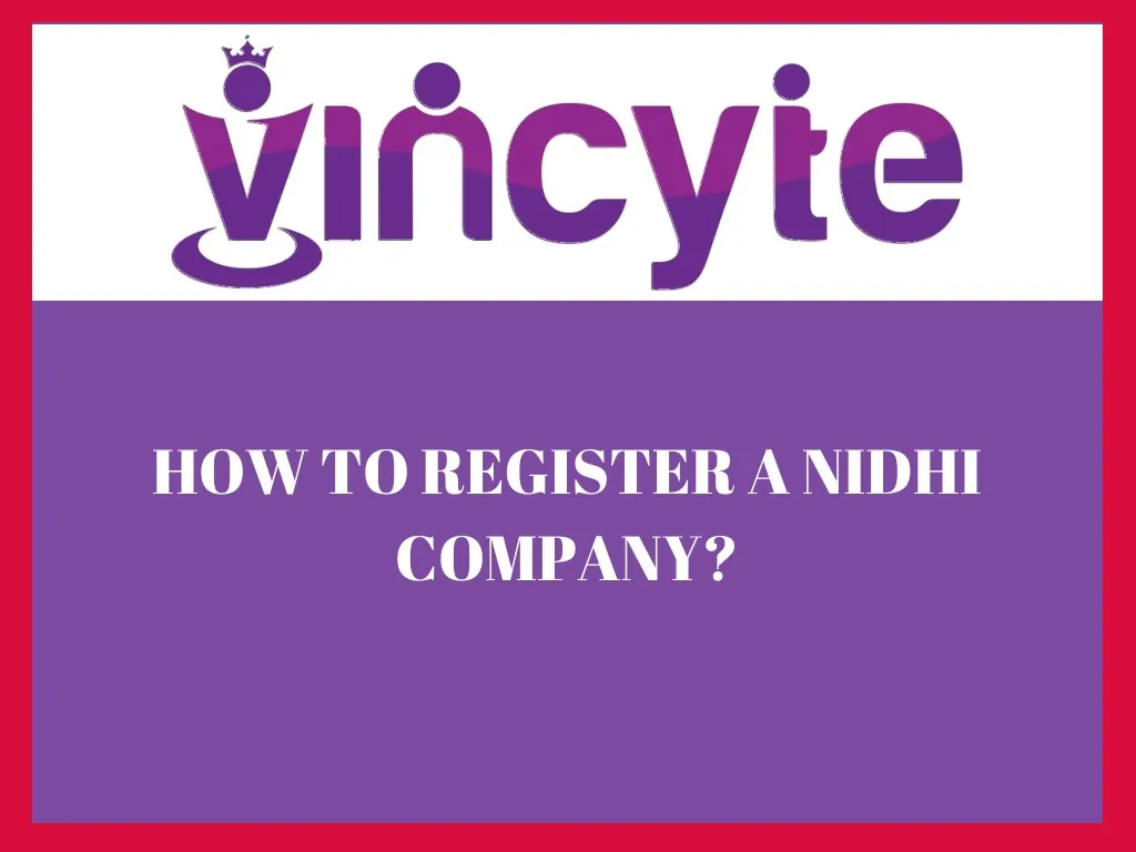 how to register a nidhi company