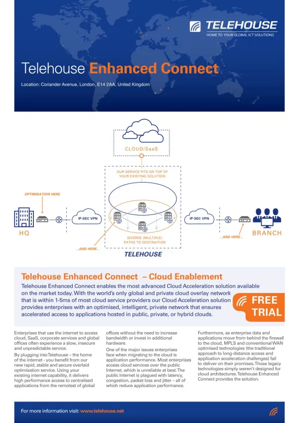 Telehouse Enhanced Connect – Cloud Enablement