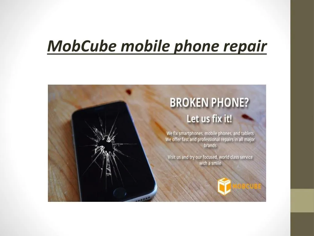 mobcube mobile phone repair