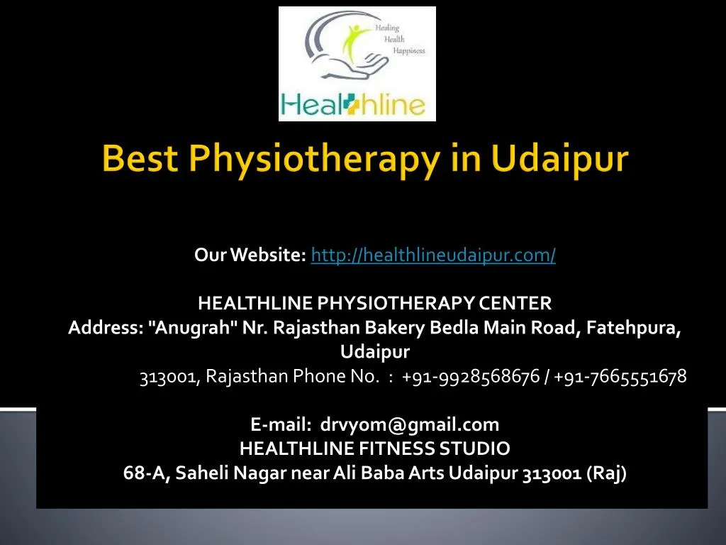 best physiotherapy in udaipur
