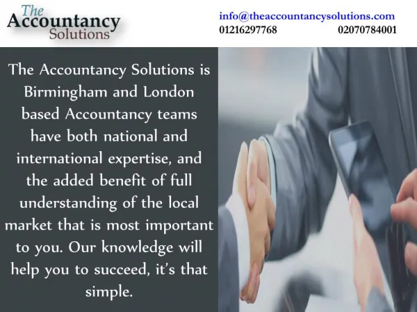 All About The Accountancy Solutions