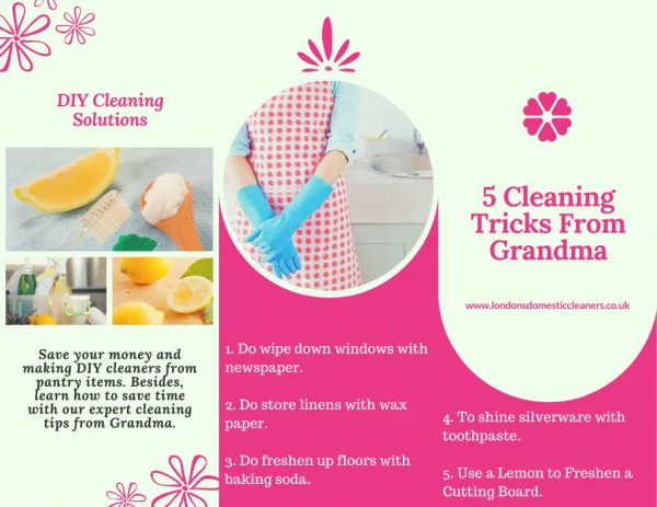5 cleaning tricks from grandma