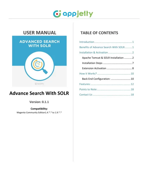Magento Advanced Search With Solr Extension