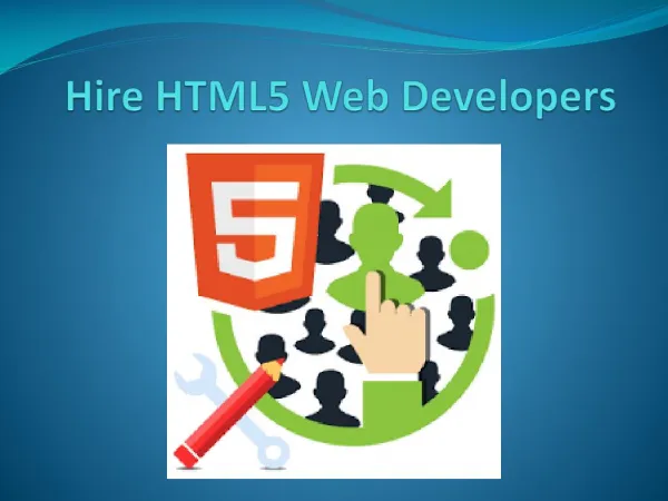 Hire HTML5 Web Developers