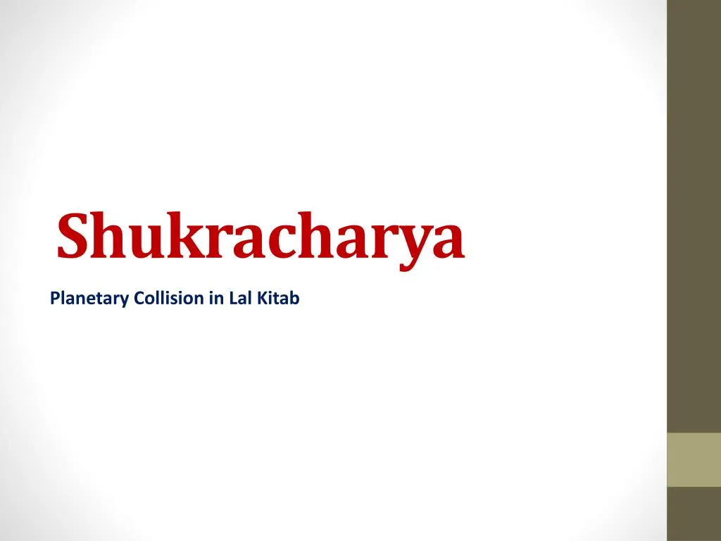 shukracharya