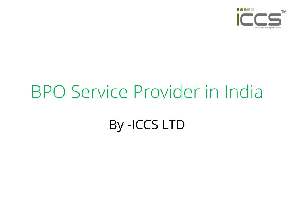 bpo service provider in india