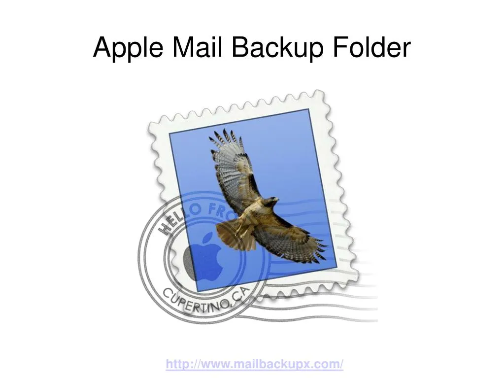 apple mail backup folder