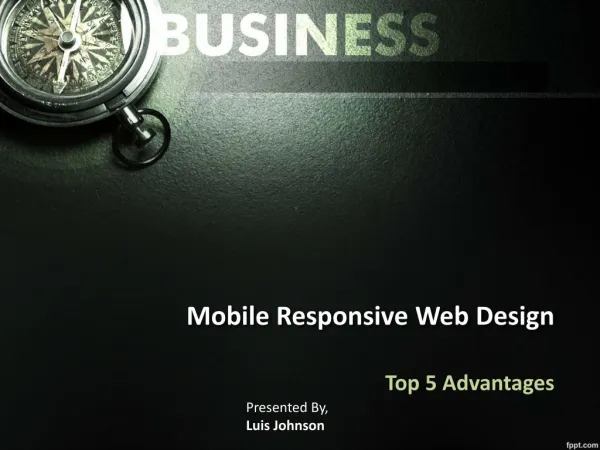 Mobile Responsive Web Design - Top 5 Advantages