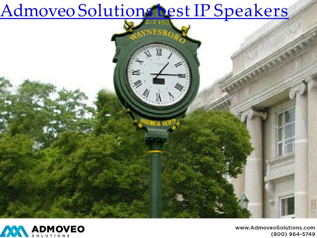 admoveo solutions best ip speakers
