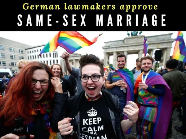 German parliament legalises same-sex marriage