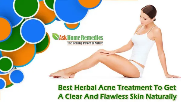Best Herbal Acne Treatment To Get A Clear And Flawless Skin Naturally