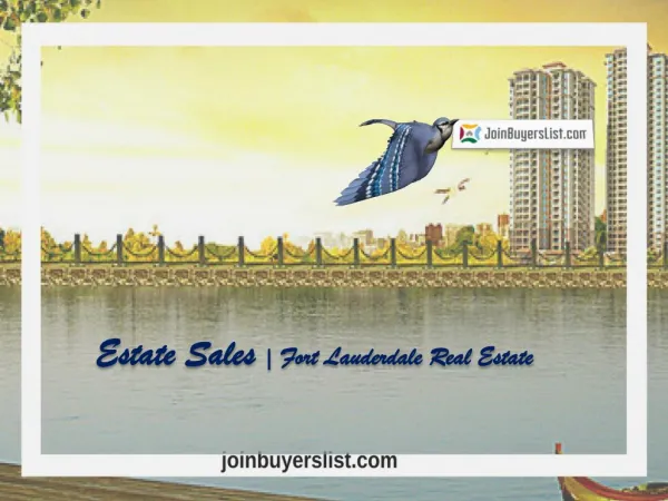 Estate Sales in Fort Lauderdale