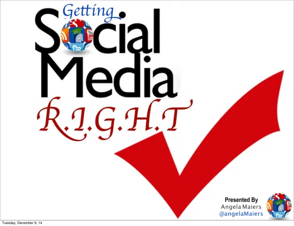 Getting Social Media R.I.G.H.T.
